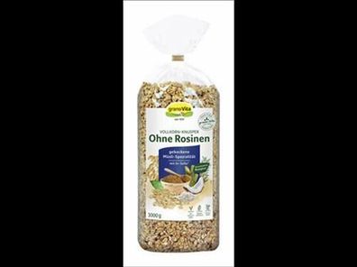 granoVita 6x Vollkorn-Knusper ohne Rosinen 1000g