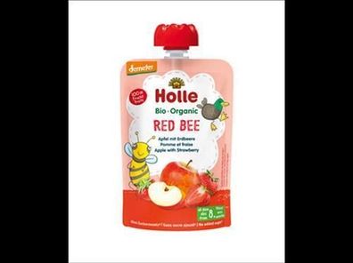 Holle Red Bee - Apfel mit Erdbeere 100g