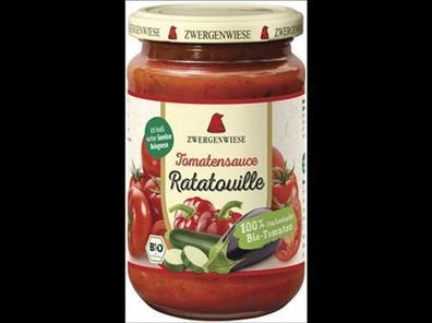 Zwergenwiese 6x Tomatensauce Ratatouille ehem. Gemüse Bolognese 340ml