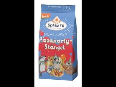 SOMMER 3x Demeter Dinkel Kinder Pizzaparty Stängel 100g