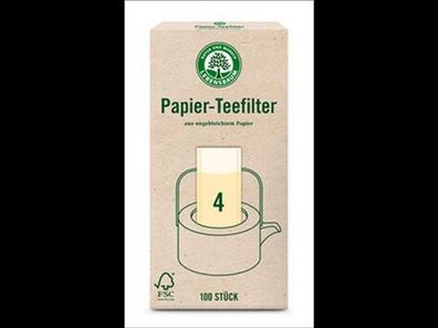 Lebensbaum Teefilter Gr. 4 100St
