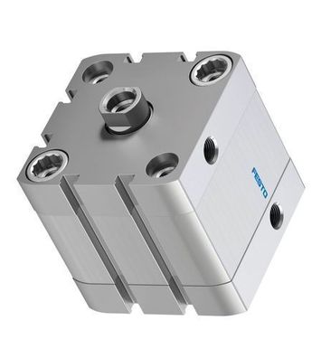 2X FESTO ADN-50-20-I-P-A - Pneumatic Cylinder 50/20mm Double-acting