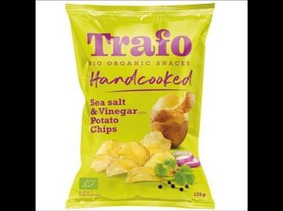 Trafo Handcooked Chips Salt & VInegar 125g