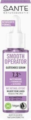 Sante Smooth Operator Glättendes Serum mit Mattenbohne, Parakresse & Glycerin 30ml