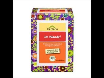 Herbaria 6x Im Wandel Wechseljahre Tee bio 15FB 24g