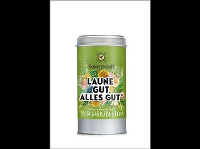 Sonnentor 6x Laune gut, alles gut® Gewürzblüten, Streudose 25g
