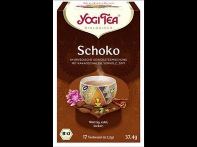 Yogi Tea®, Yogi Tea GmbH Yogi Tea® Schoko Bio 17x2,2g