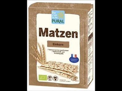 Pural 3x Matzen Einkorn 200g
