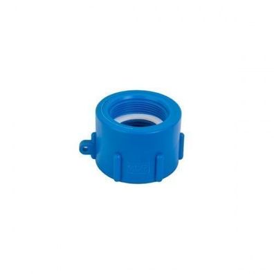 IBC Adaper S60x6 mit 1 1/2" IG fér Auslaufhahn Kappe fér Regenwassertank Bradas