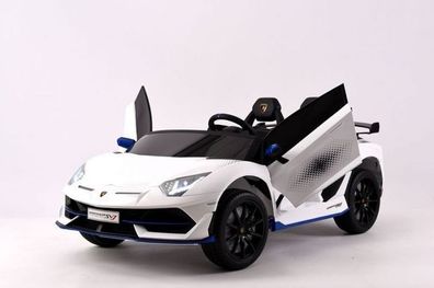 Kinderfahrauto Elektro "Lamborghini Aventador SVJ Xago 2 Sitzer" - lizenziert - 12V7A