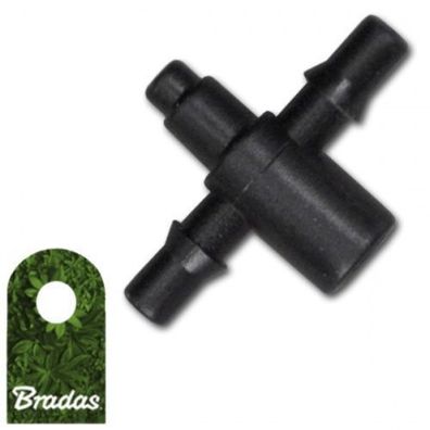 Tropfbewässerung 2-Wege Pfeiltropfer T-Anschluss Wasserverteiler 5mm 3x5mm Schla