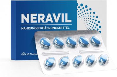Neravil - blaue 10 tabletten für männer