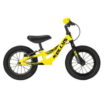 Kellys KITE 12 RACE YELLOW 12" Diamant Laufrad