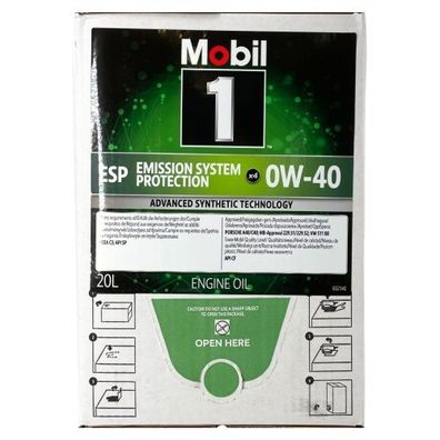 Mobil 1 ESP X4 0W-40 20 Liter BAG-IN Box