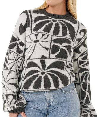 RIP CURL Women Crew Aots-Ty Williams Jacquard black