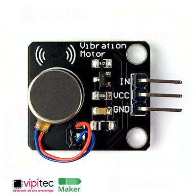 Vibration Modul für haptisches Feedback 5V PWM Vibrator Motor für Arduino