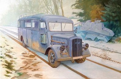 Roden 1:35 807 Opel Blitz 3.6-47 Omnibus W39 Ludewig - NEU