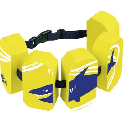 Schwimmgürtel 5Pads Sealife gelb, 2-6 J