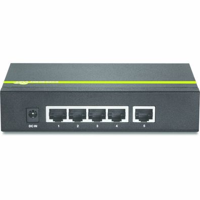 TRENDnet Switch 5 Port Gbit PoE+ 31W Metall
