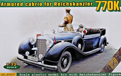 ACE 1:72 ACE72577 Typ 770K armored cabrio for Reichskanzler