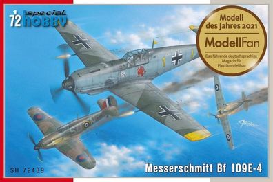 Special Hobby 1:72 100-SH72439 Messerschmitt Bf 109E-4 - NEU