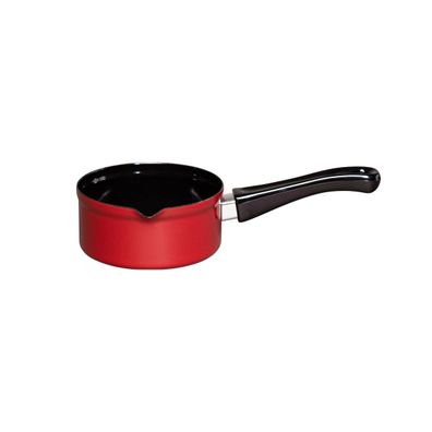 Riess Baby casserole 14cm 0.75 litre noir/rouge