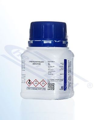 Phenolphthalein (Indikator) Loba op.50 g