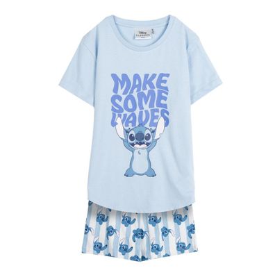 Lilo & Stitch Schlafanzug Kinder Pyjama T-Shirt & Short aus 100?% Baumwolle