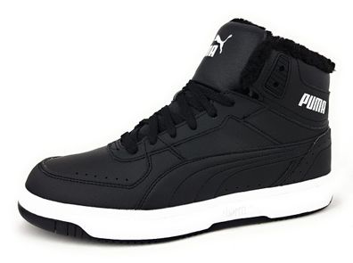 Puma Rebound Joy Fur 375576 Schwarz 001 black/white
