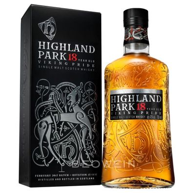 Highland Park 18 Jahre 0,7 l - Single Malt Scotch Whisky