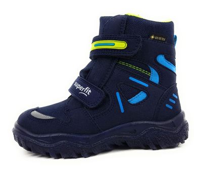Superfit Stiefelette Synth. Husky 1-809080-8000 Blau Blau/Grün 8000
