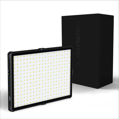 GlamSeries GlamLuxer M LED-Panel Beleuchtung 3200-5600K Stativ Make-Up Light