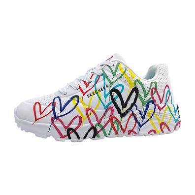 Skechers Uno Lite 314064L/WMLT Weiß white/multi WMLT