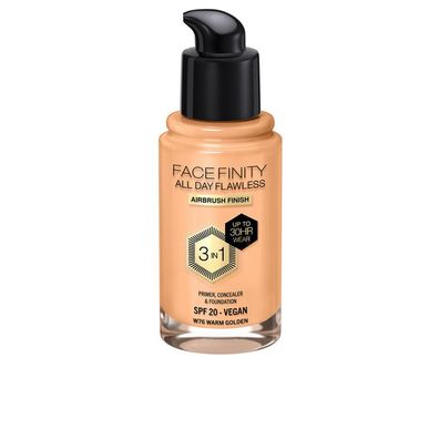 Max Factor Facefinity All Day Flawless 3 In 1 Foundation W76-Warm Golden 30ml