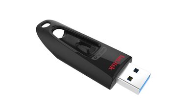 SanDisk Ultra USB-Stick 256 GB USB Typ-A 3.2 Gen 1 (3.1 Gen 1) Schwarz