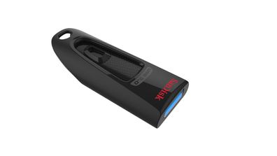 SanDisk Ultra USB-Stick 128 GB USB Typ-A 3.2 Gen 1 (3.1 Gen 1) Schwarz