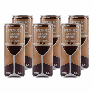 Martinazzi Espresso-Martini (12 x 0,25L) EINWEG
