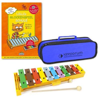 Sonor Glockenspiel GS mit Lehrbuch und Tasche
