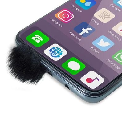 keepdrum WS06 Windschutz für Smartphone 8 Stück