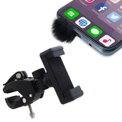 keepdrum variabler Smartphone-Halter mit Micro-Fellwindschutz Set