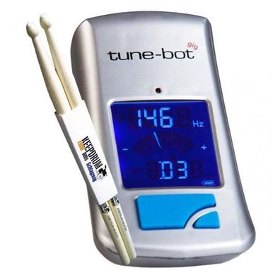 Overtone Labs Tune-Bot Gig Stimmgerät Tuner mit Drumsticks