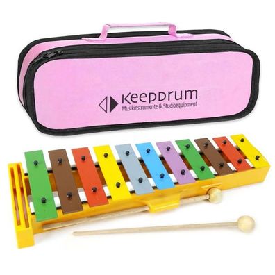 Sonor Glockenspiel GS mit Tasche Pink