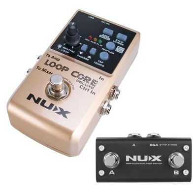 Nux Loop Core Deluxe Bundle Looper Effektpedal