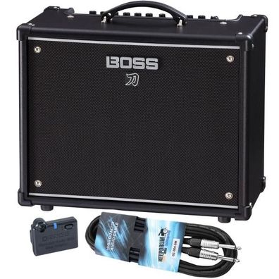 Boss Gitarren-Verstärker Katana 50 Gen 3 mit BT-Dual und Kabel