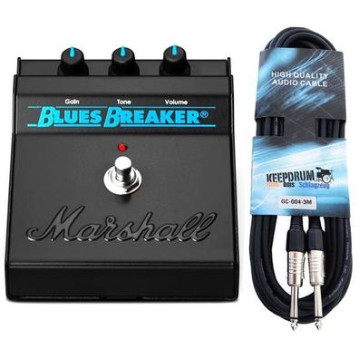 Marshall Effektgerät Bluesbreaker Overdrive Pedal mit Kabel