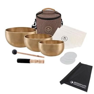 Meinl Sonic Energy Klangschalen-Set SB-Y1 Yoga Nidra mit Tuch