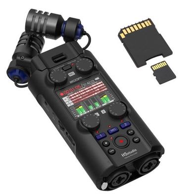 Zoom Audio-Recorder H5 Studio mit Speicherkarte