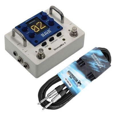 Elite Acoustics Digitalmixer Stompmix X4 Weiss mit Kabel