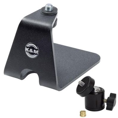 K-M 23240 Tischstativ für Mikrofon mit Kugelgelenk-Adapter