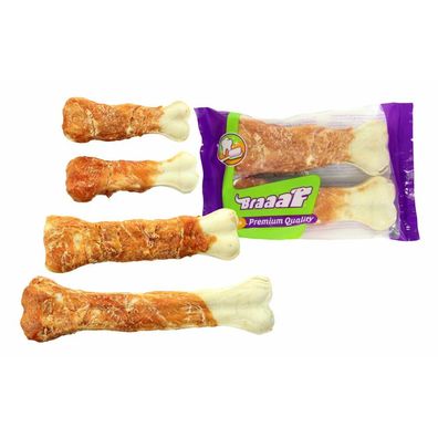 Braaaf Pressed Chicken Bones 12.5 cm (2 pcs)
